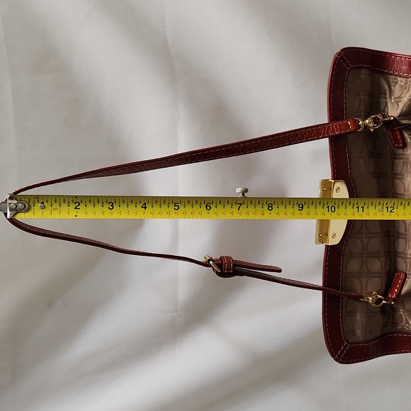 (SOLD) Rafe Pearl Red Leather Shoulder bag - Picture 7 of 13